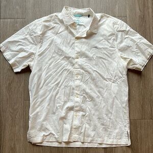 Tommy Bahama White Casual Button Down Shirt